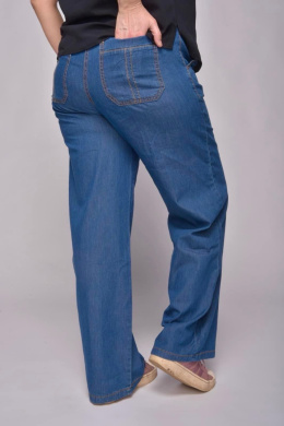 Spodnie jeansowe w szerokiej nogawce